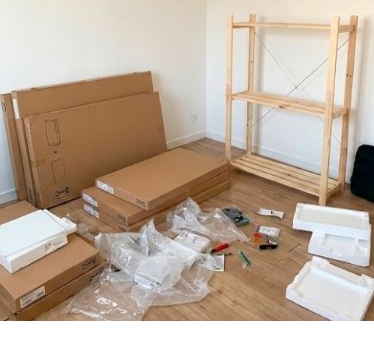 Montage meuble avant intervention - Mazet & Co Haute-Loire